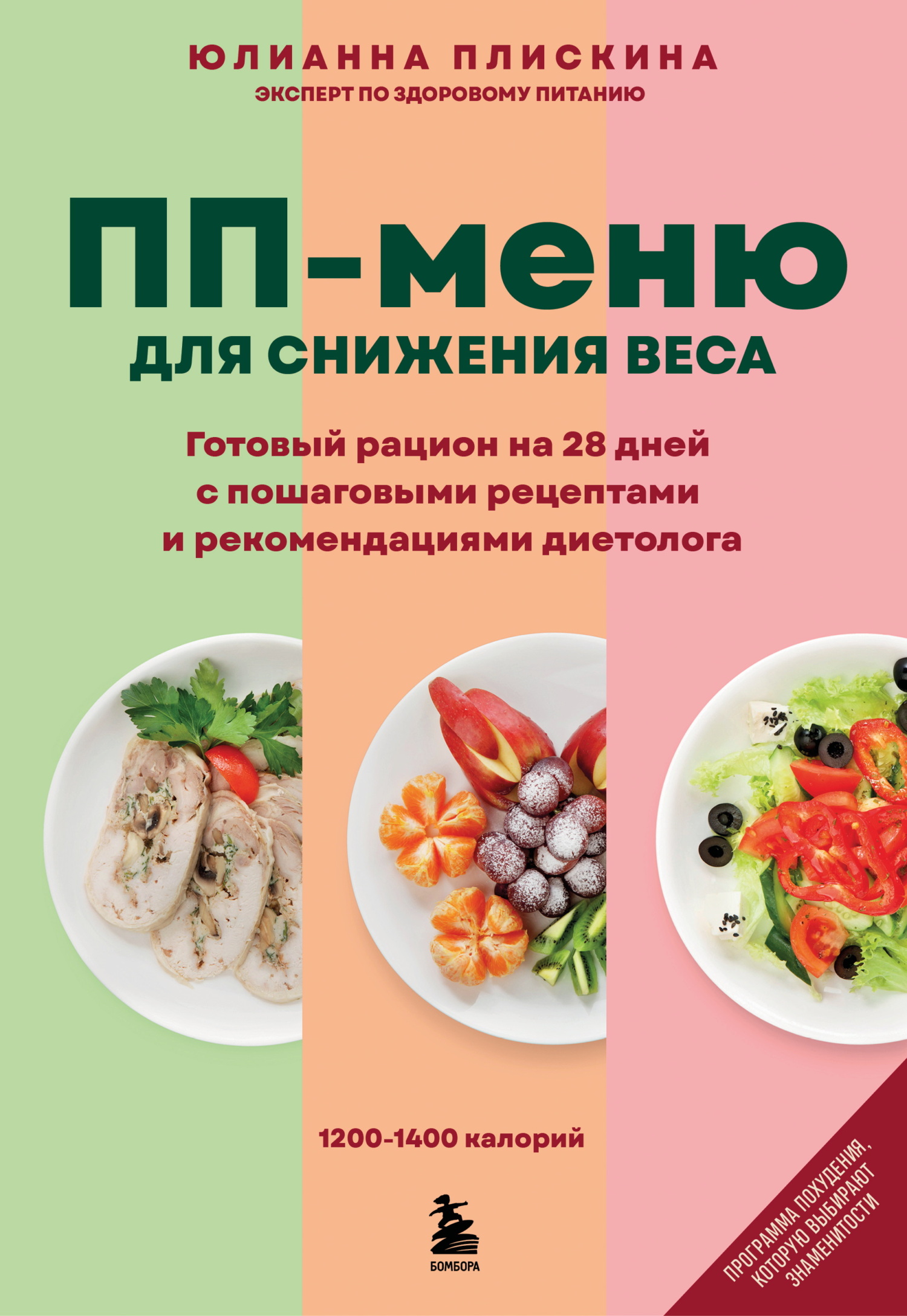 ПП-меню для снижения веса. Готовый рацион на 28 дней с пошаговыми рецептами и рекомендациями диетолога - Юлианна Владимировна Плискина
