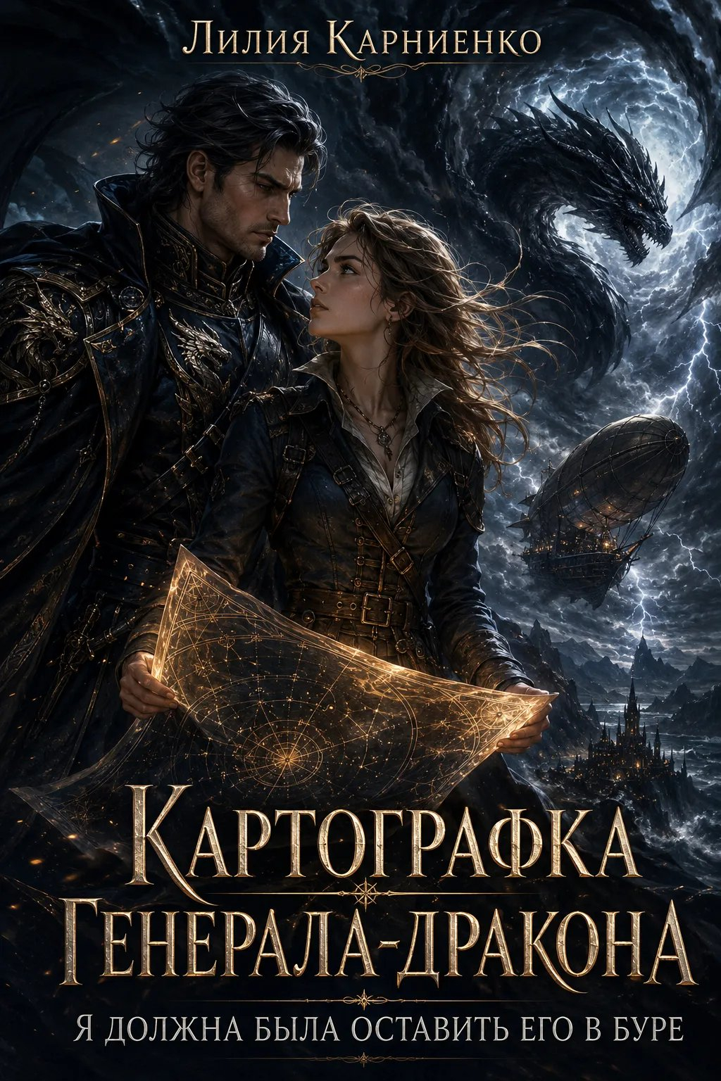 Картографка генерала-дракона. Я должна была оставить его в буре - Лилия Карниенко