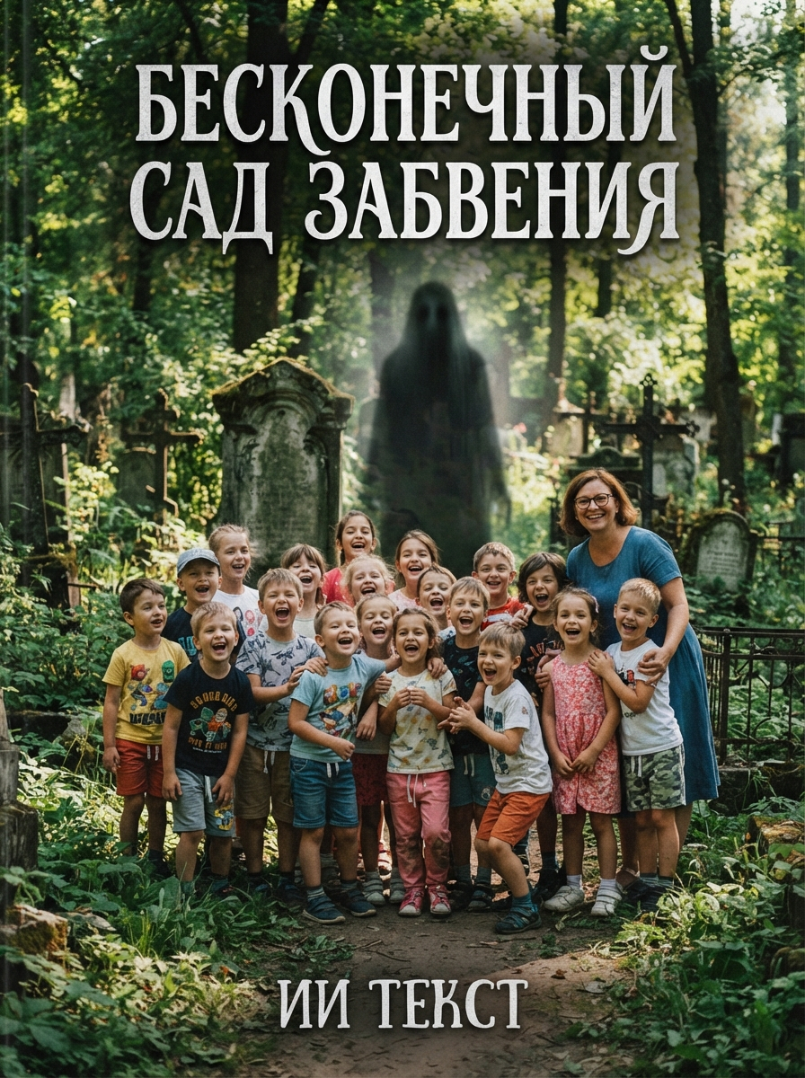 Бесконечный сад забвения - Текст ИИ